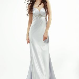 Desiretowear white party wear dress