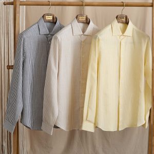 Breathable Skin-Friendly Vintage Mens Shirt