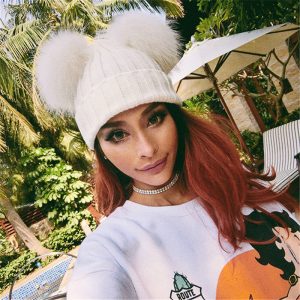 Ladies knitted cap