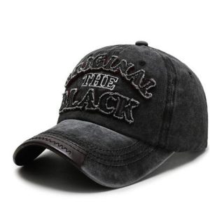 Men’s Cotton Letter Baseball Cap