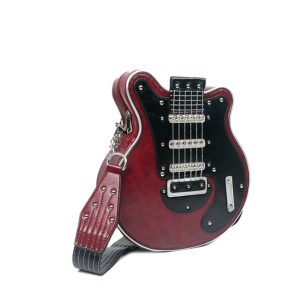 Guitar Shaped Shoulder Bag