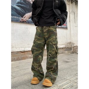 Straight-leg Slightly Flared Jeans For Men