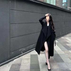 Petite style Thick Wool Coat
