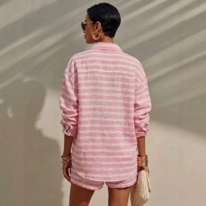 Women’s Clothing Short Shirt Casual Dresses & Cord Set