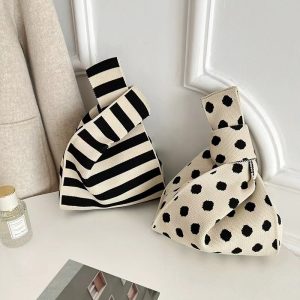 Student Hand-carrying Casual Bucket Tote Bag