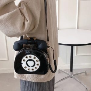 Stylish Women Telephone Shaped bag