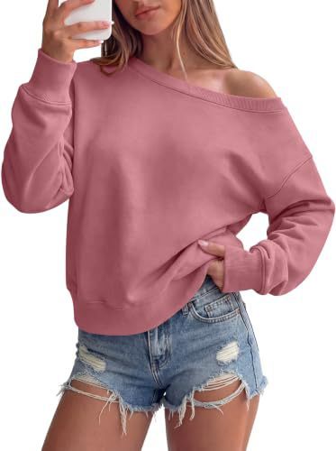 women Solid-color Loose-fit Casual Hoodie - Image 2