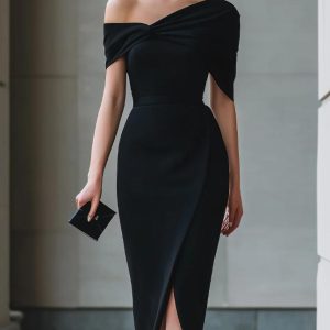 European And American Cross-Border Summer New Elegant Irregular Dress Gown