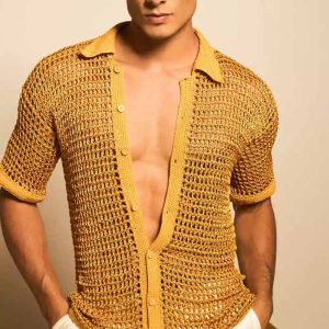 Mens Summer New Solid-Colored T-Shirt