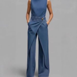 Women Sleeveless Classy Jumpsuit