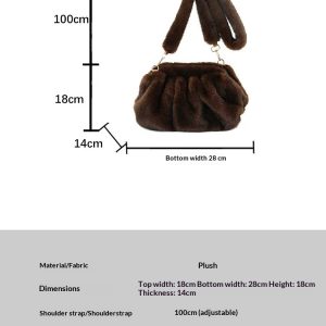 New Plush Shoulder Bag For Women