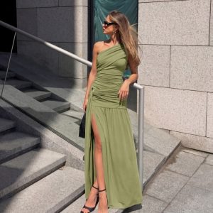 Womens Sleeveless Maxi Dress