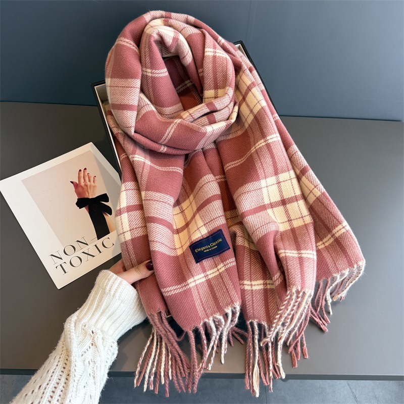 Women Winter Retro Warm Shawl - Image 3