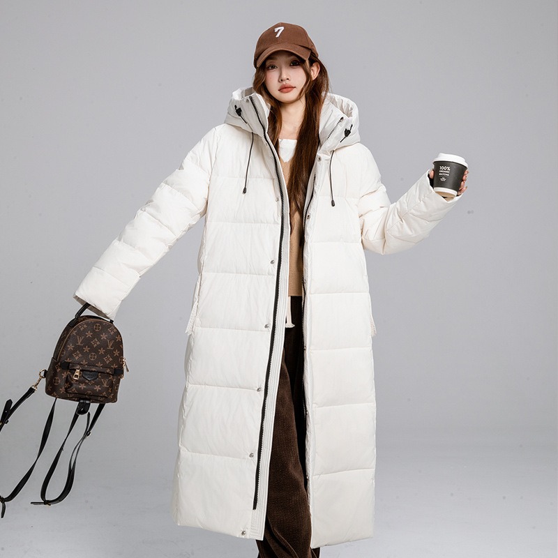 Korean-style Thickened Hooded Puffer Winter Coat - Image 4