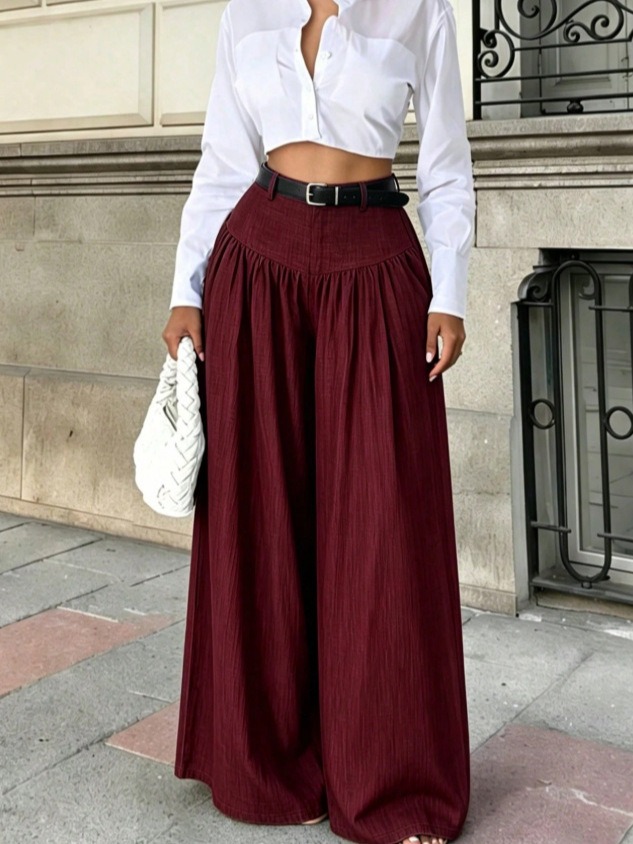 Irregular Long Pants For Women