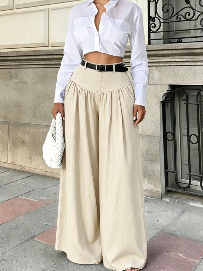 Irregular Long Pants For Women - Image 4