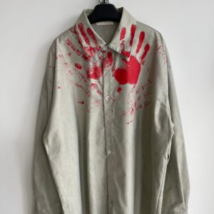 Loose-fit Long-sleeve Washed Shirt