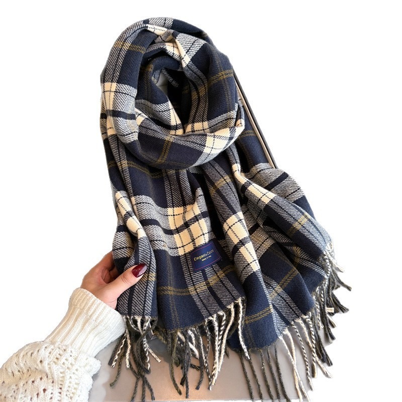 Women Winter Retro Warm Shawl - Image 4
