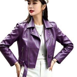 Women’s Leather Jacket Coat