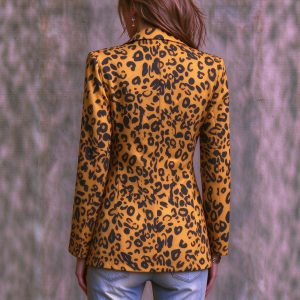 Women Relaxed-fit Long-sleeve Casual Blazer