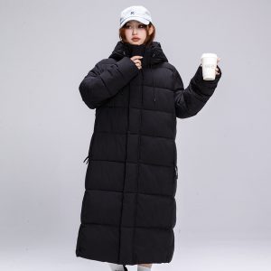 Korean-style Thickened Hooded Puffer Winter Coat