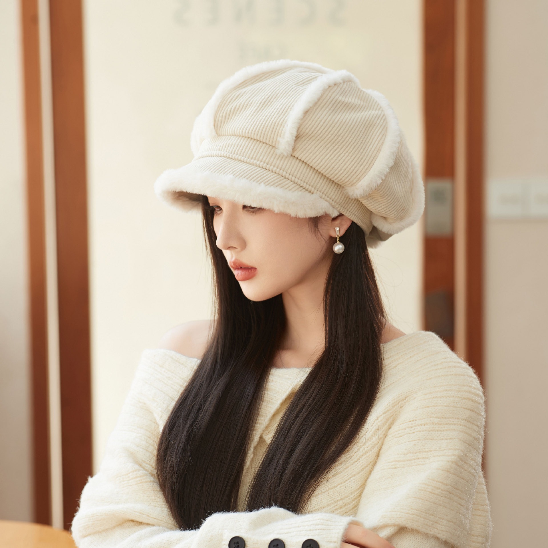 Korean-style Casual All-match Painters Hat - Image 4