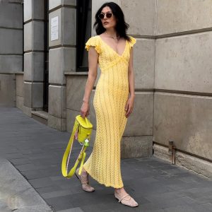 European And American Sleeveless Dress